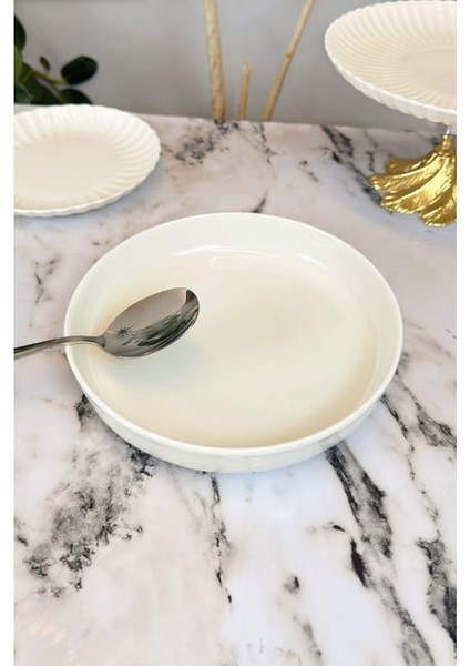 Rgs Porselen Derin Salata Kasesi & Sunumluk Servis Büyük Boy Kase 24 cm fiyatları