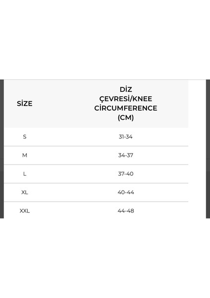 Örme dizlik, patella ve ligament destekli, standart beden, konforlu kullanım fiyatları