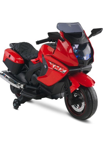Babyhope 438A XMX-316 Ledli Akülü Motor 12 Volt Kırmızı