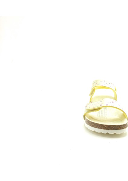 Ortopedik Çocuk Sandalet F 000123-6020 - Sarı Boyalı modelleri