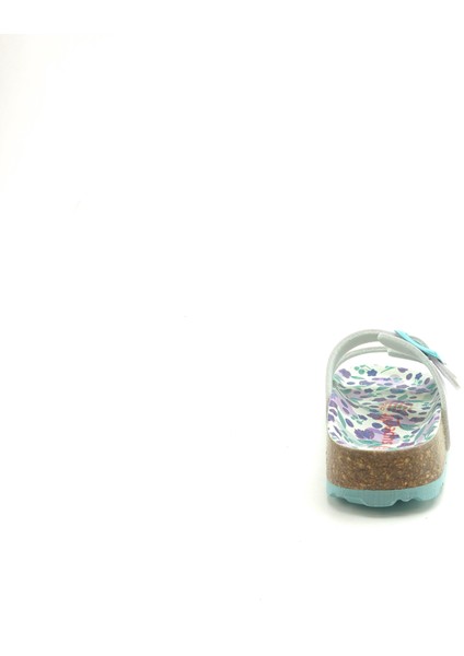 Ortopedik Çocuk Terlik Çift Bantlı P 800111-8520 Lila Çiçekli fırsatları