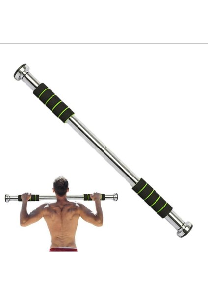 Barfiks Çubuğu 60-100 cm Çift Süngerli Ayarlanabilir Barfiks Çekme Demiri Barfiks Aleti