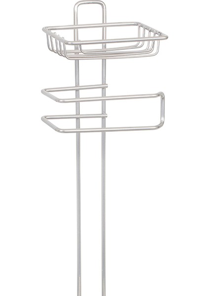 Yedekli Wc Kağıtlığı Ve Çöp Kovası - Beyaz indirimleri