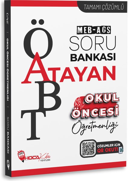 2025 Meb-Ags Öabt Atayan Okul Öncesi Öğretmenliği Tamamı Çözümlü Soru Bankası