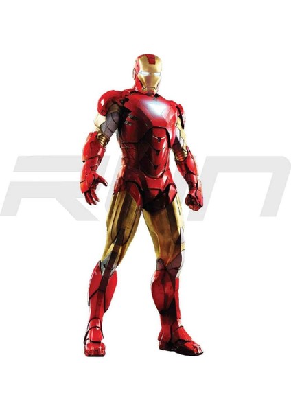 Marvel Iron Man Araba,motosiklet,kask,laptop,cam,telefon Sticker