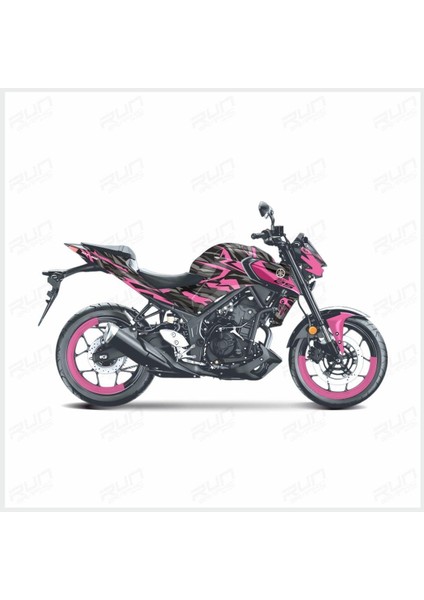 Yamaha Mt-25 2019-2024 Norton Graphic Kit Sticker Set Modeli