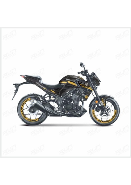 Yamaha mt 25 Gen2 Linen Graphic Sticker Kit Set