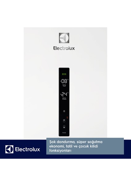 LNT7MD58W Twintech No-Frost 588 Lt 84 cm Alttan Donduruculu Buzdolabı D Enerji Sınıfı Beyaz fırsatları