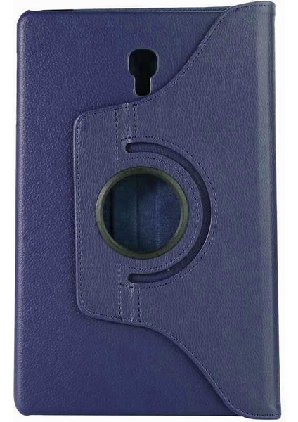 Galaxy Tab A T590 Uyumlu Crcr Dönebilen Standlı Kılıf-Lacivert