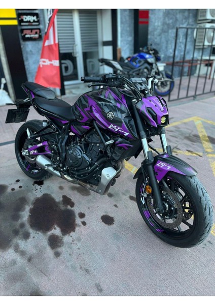 Yamaha Mt-07 2020-2024 Norton Graphic Kit Sticker Set Modeli