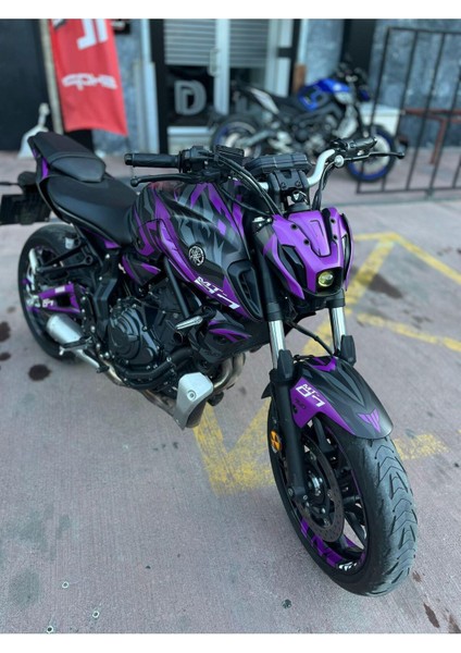 Yamaha Mt-07 2020-2024 Norton Graphic Kit Sticker Set Modeli modelleri