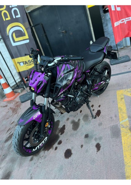 Yamaha Mt-07 2020-2024 Norton Graphic Kit Sticker Set Modeli indirimleri