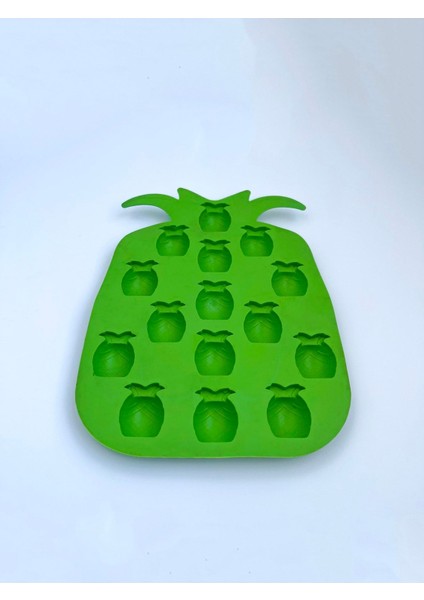 Ananas Silikon Buz ve Çikolata Kalıbı Yeşil fiyatları