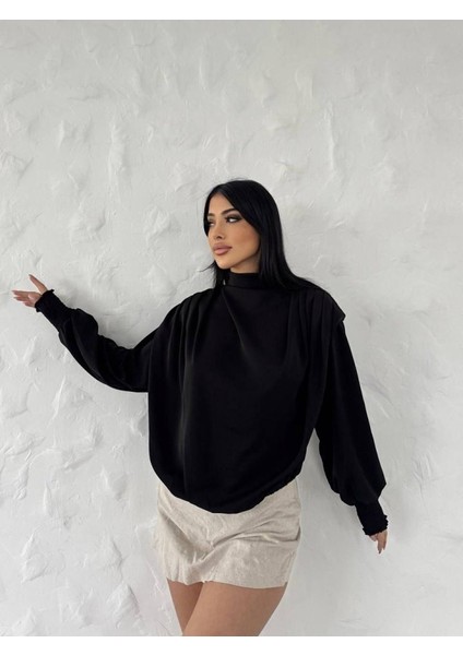 Vatkalı Dökümlü Bluz fiyatları