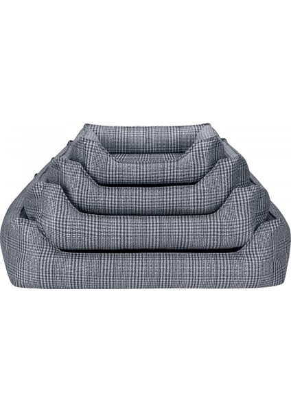 Delta Mavi Kareli Kedi ve Köpek Yatağı S 75x60cm modelleri