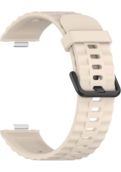 Huawei Watch Fit 4 Pro Watch Fit 4 Watch Fit 3 ile Uyumlu Official Siyah Tokalı Silikon Kordon