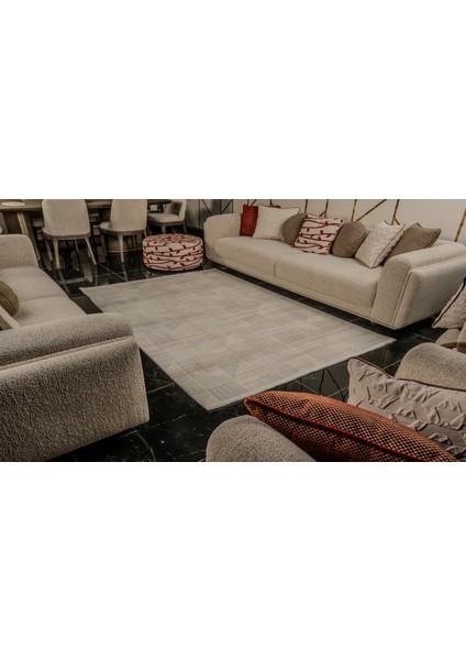 Mexx M x 011 Bej Hav Toz Vermez Salon Mutfak Koridor Oturma Odası Yolluk Halı Makine Halısı