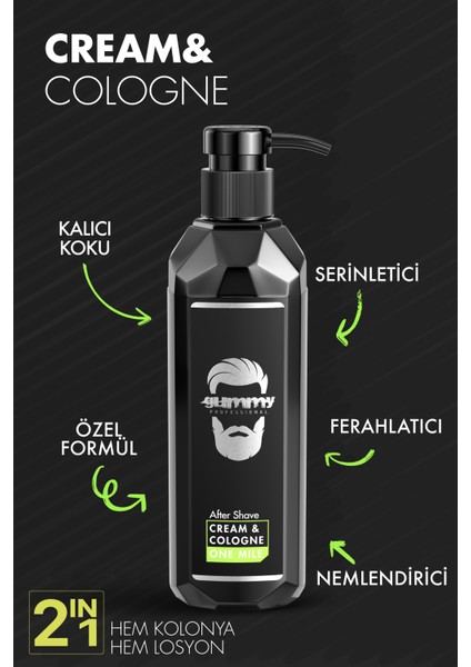 Krem Kolonya One Mile 400 ML