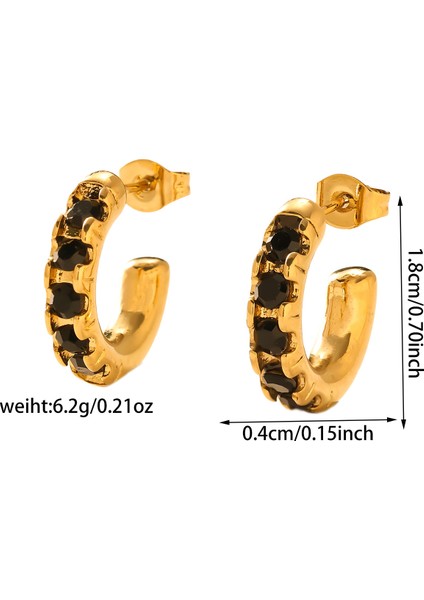 Küpe Kadın Fransız Retro Niş Kişilik ile Mizaç Küpe Küpe (Yurt Dışından)