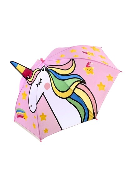 Çocuk Şemsiyesi Öğrenciler Çocuk Şemsiyesi Güneşlik Uzun Saplı Karikatür Sevimli Şemsiye Yürümeye Başlayan Çocuk (Yurt Dışından)