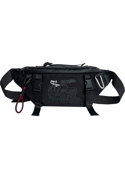 Bisiklet Çantası Erkek Fitness Günlük Crossbody Göğüs Çantası Moda Trend Açık Seyahat Küçük Eşya Çantası Fonksiyon Taşınabilir Bel Çantası (Yurt Dışından)