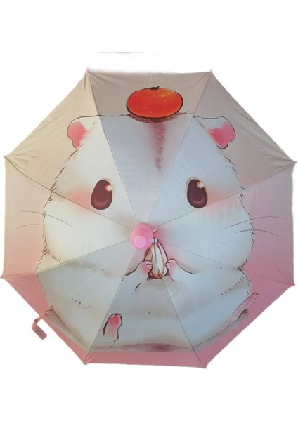 Ilkokul Öğrencileri Için Vinil Çocuk Şemsiyeleri Dijital Baskı Patchwork Desen Sevimli (Yurt Dışından)