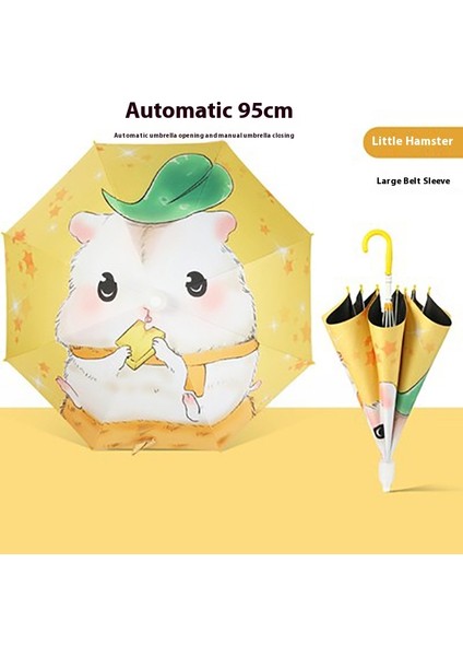 Çocuk Şemsiyesi Büyük Karikatür Sevimli Tavşan Şemsiye Seti Vinil Güneş Kremi Yağmur Güvenliği Ilkokul Öğrencileri Şemsiye (Yurt Dışından)