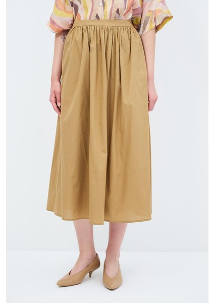 Poplin Etek Haki 12744764001