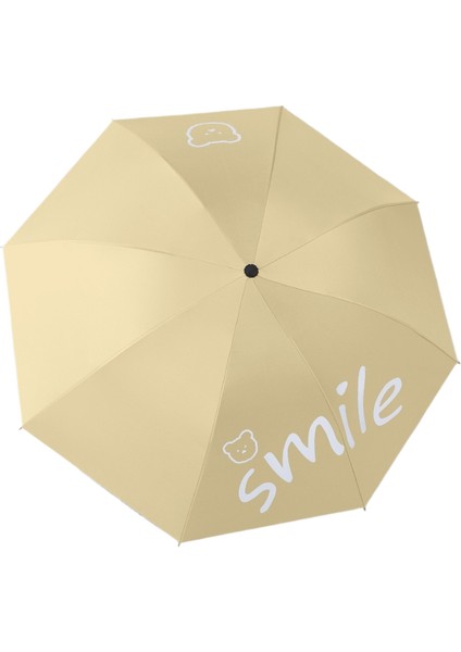 Manuel Şemsiye Çift Kullanımlı Yağmur ve Güneşli Şemsiye Çocuk Karikatür Güneş Şemsiyesi Sevimli Güneş Kremi Vinil Şemsiye (Yurt Dışından)