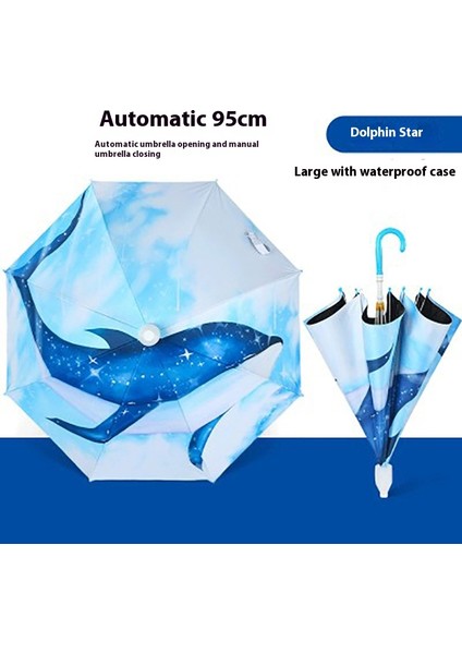 Çocuk Şemsiyesi Büyük Karikatür Sevimli Tavşan Şemsiye Seti Vinil Güneş Kremi Yağmur Güvenliği Ilkokul Öğrencileri Şemsiye (Yurt Dışından)