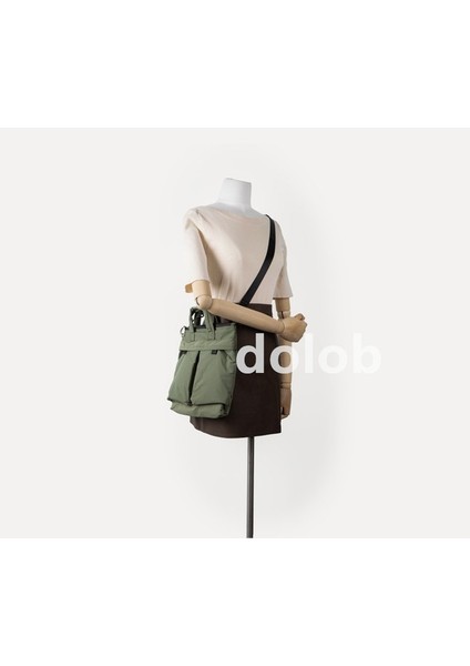 Basit Iş Kıyafeti Rahat Tarzı Naylon Tote Çanta Yaz Yeni Niş Basit Büyük Kapasiteli Tek Omuz Crossbody Çanta (Yurt Dışından)