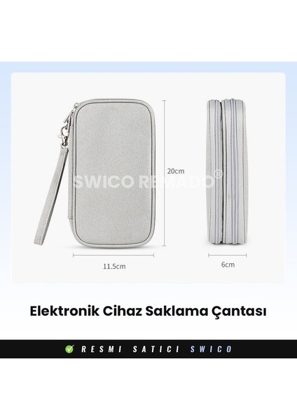 Kablo Saklama Taşıma Kılıfı Seyahat Organizer Çanta (Yurt Dışından) fiyatları