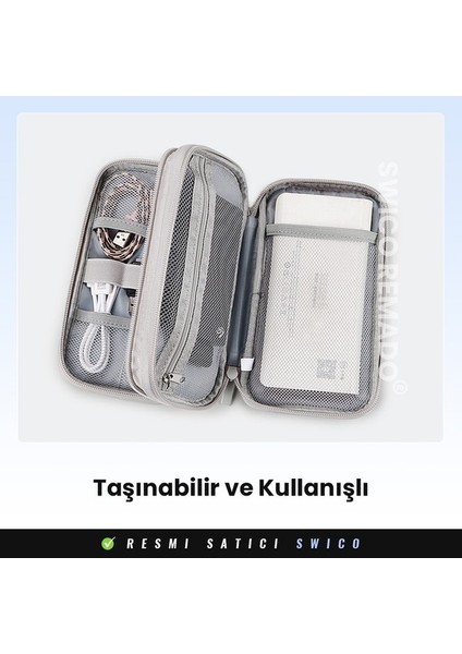 Kablo Saklama Taşıma Kılıfı Seyahat Organizer Çanta (Yurt Dışından) fırsatları