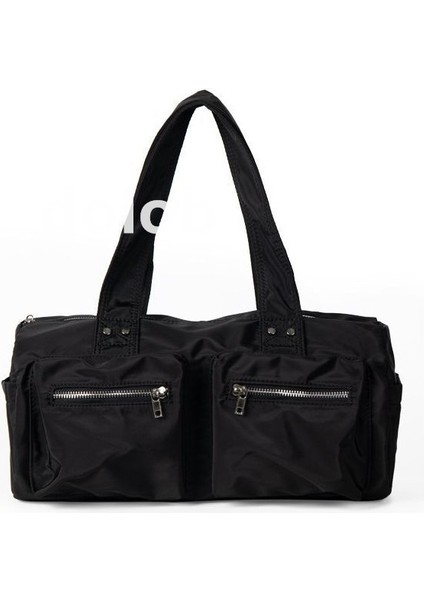 Büyük Kapasiteli Naylon Silindirik Omuz Koltuk Altı Çantası Niş Tasarımı Basit Iş Kıyafeti Tarzı Seyahat Çantası (Yurt Dışından) fiyatları