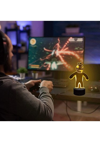 3D Illüzyon Gece Işığı Legend Of Zelda Bedside La Rainbow1 (Yurt Dışından)