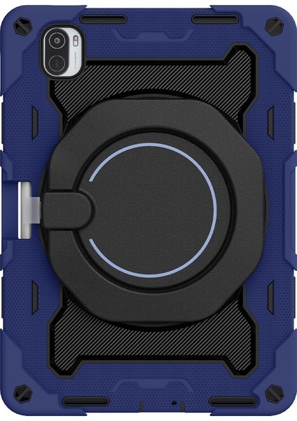 Xiaomi Pad 5 / Xiao Mi Pad 5 Pro Için Taşınabilir Pc + Silikon Hibrit Tablet Kılıfı - Lacivert (Yurt Dışından) fiyatları