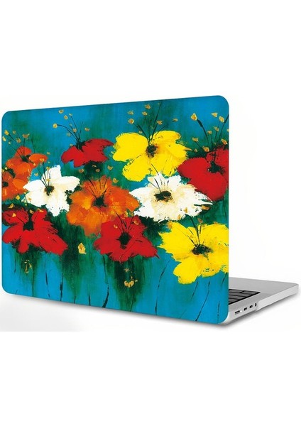 MacBook Air 13.6 Inç Kılıf ile Uyumlu 2022 2023 2024 Yayın M3 A3113 M2 A2681, Koruyucu Kılıf Plastik Sert Kabuk (Yurt Dışından)