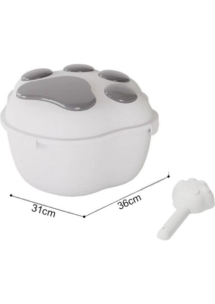 Evcil Hayvan Maması Saklama Kovası Mühürlü Nem Geçirmez Taze Depolama Tahıl Köpek Maması Kovası Kedi Maması Kovası Büyük Köpek Maması Saklama Kovası (Yurt Dışından) fiyatları