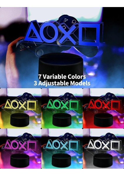 3D Kulaklık Yanılsama Lambası, Oyun Konsolundan Oyun Simgelerine (Yurt Dışından)