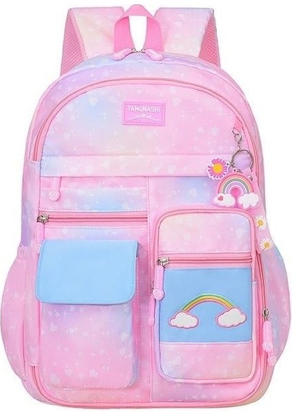 Tcherchı Kızlar Için Sevimli Okul Çantası - Mavi (Yurt Dışından)