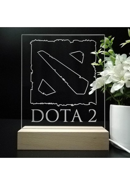 Dotas 2 Anime Gece Lambası 3D Illüzyon Lambası (Yurt Dışından) fiyatları