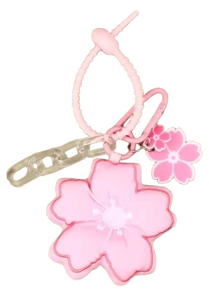 1pc Pembe Kiraz Çiçeği Anahtarlık Kumaş Sakura Kolye Sevimli Çiçek Anahtarlık Sırt Çantası Charms Araba Dekorasyon Çanta Aksesuarlarırenk: A (Yurt Dışından)