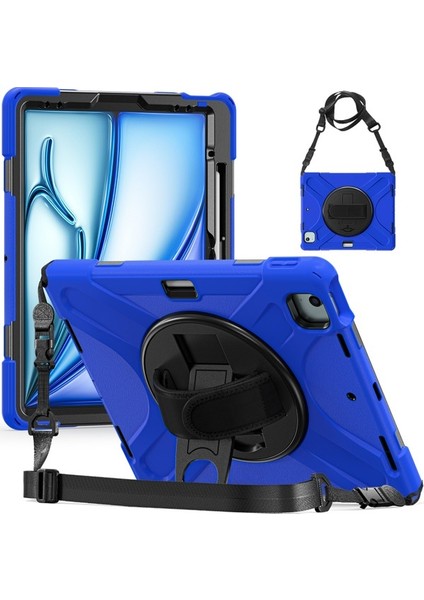 iPad Air 13 2024 Stand Kılıf Tpu+Pc+Silikon Omuz Askılı Tablet Kılıfı (Yurt Dışından) indirimleri