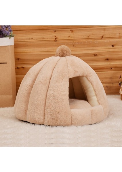 Yuvarlak Yarı Kapalı Kedi Kulübesi Tavşan Kutup Sonbahar ve Kış Evcil Hayvan Kulübesi (Yurt Dışından) fiyatları
