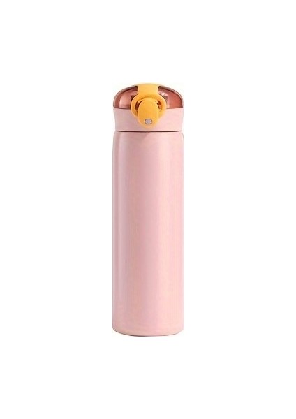 Tcherchı 460ML Paslanmaz Çelik Vakum Bardağı, Taşınabilir Pipetli Su Bardağı, Termal Su Bardağı, Ev Için Uygun, Dış Mekan, Seyahat (Yurt Dışından)