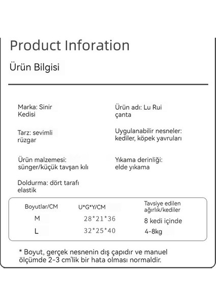 Sonbahar ve Kış Geyik Figürlü Çanta Kediyi Çantadan Çıktı (Yurt Dışından) fiyatları