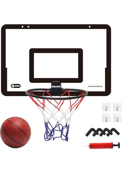 Taşınabilir Komik Mini Basketbol Potası Oyuncak Seti Kapalı Ev Basketbol Hayranları Spor Oyunu Oyuncak Seti Çocuklar Çocuklar Için Yetişkinler (Yurt Dışından)