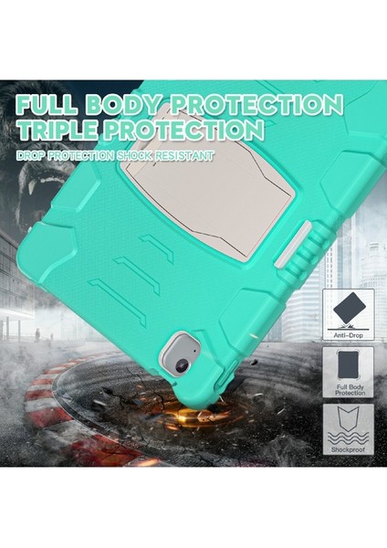 iPad Air 13 2024 / iPad Pro 12.9 2022 / 2021 Pc+Silikon Stand Tablet Kılıfı (Yurt Dışından) modelleri