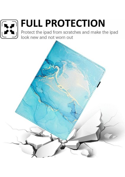 iPad Mini 3 / Mini 4 / Mini 2019 7.9 Inç Mermer Deri Kılıf, Otomatik Uyandırma / Uyku (Yurt Dışından) fiyatları