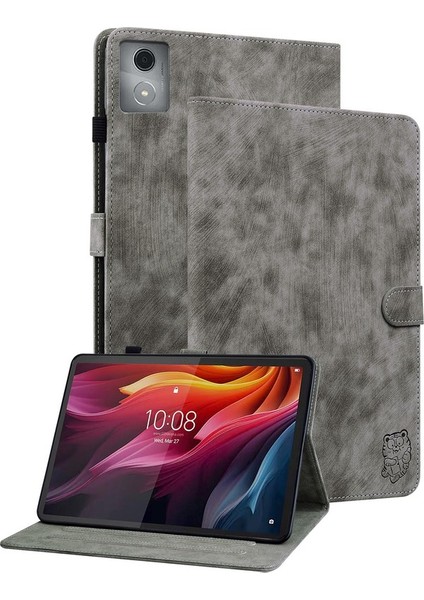 Lenovo Tab K11 Plus Kaymaz Pu Deri Tablet Kapağı (Yurt Dışından)